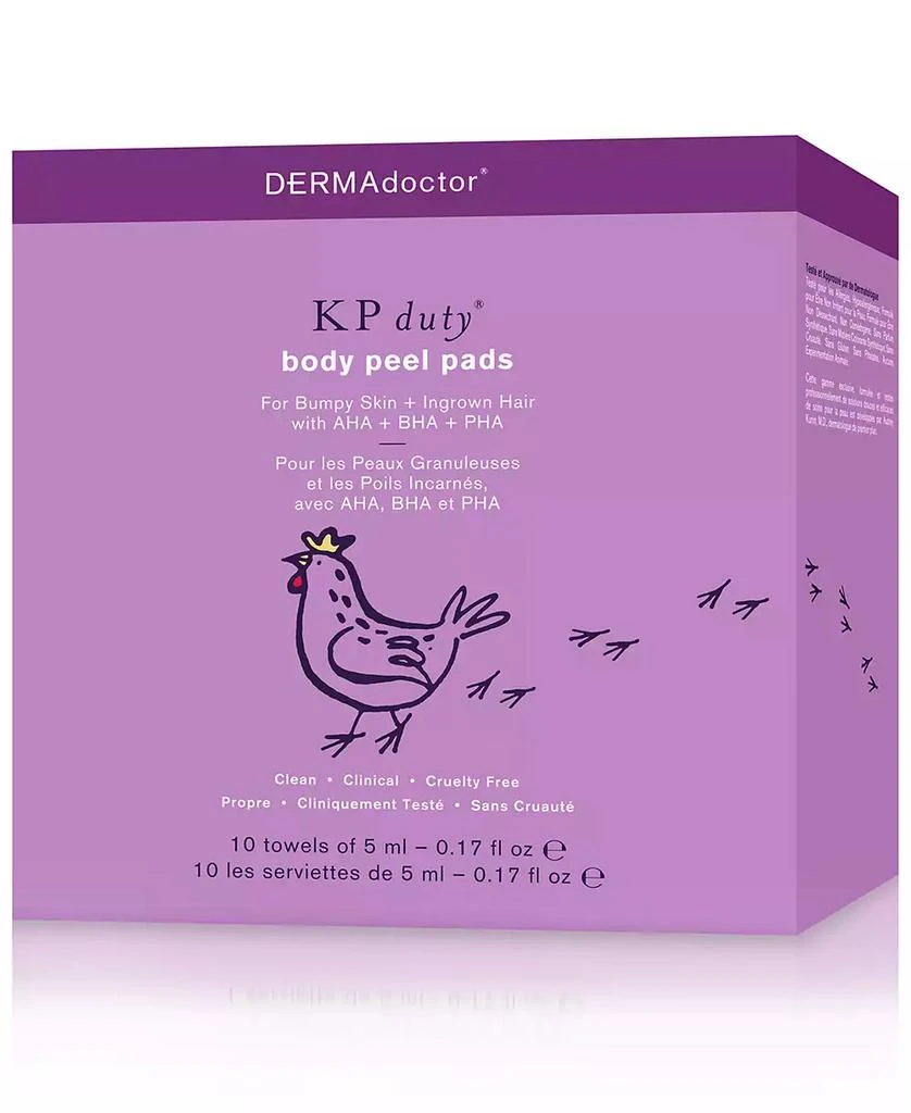 DERMAdoctor KP Duty Body Peel Pads, 10-Pk. 2
