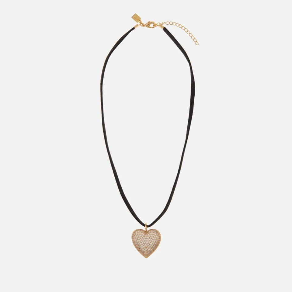 Crystal Haze Crystal Haze Queen of Hearts Pendant Gold-Plated Necklace 2