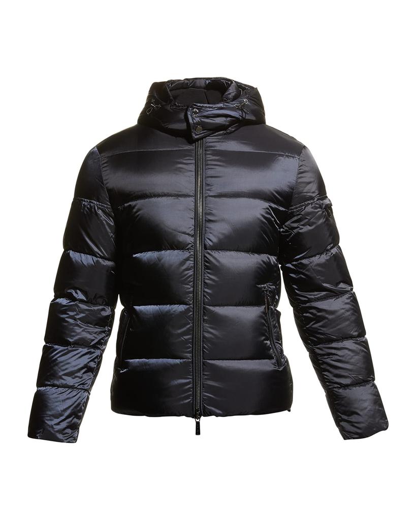 MooRER Men's Goose Down Bomber Jacket