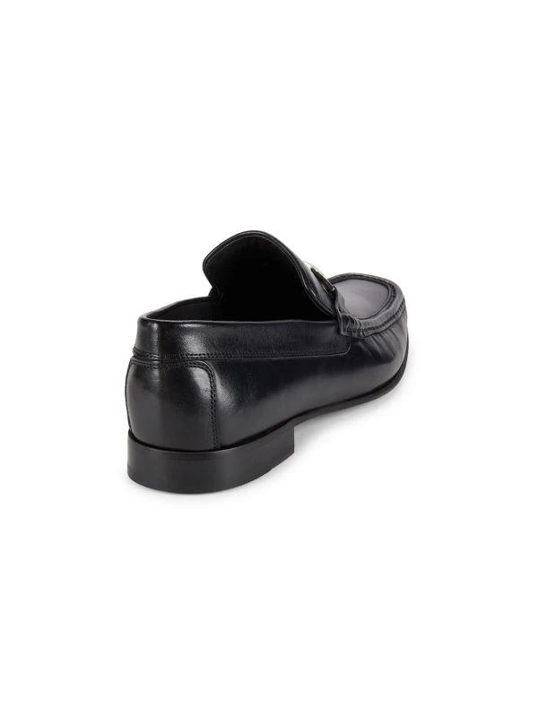 Donald J Pliner Leather Bit Loafers 3