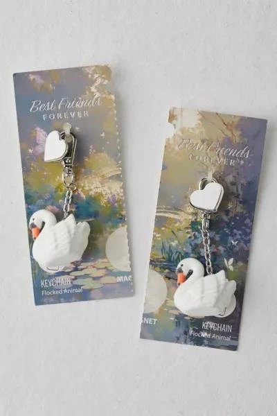 Urban Outfitters BFF Swan Magnetic Keychain Set 2