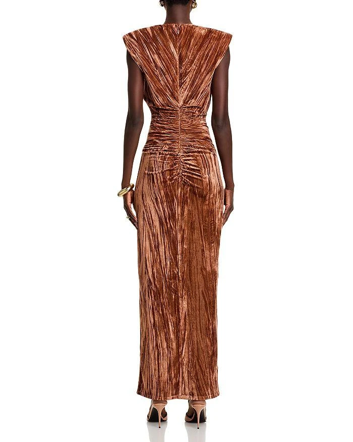 Ronny Kobo Hayley Plunge Neck Dress 4