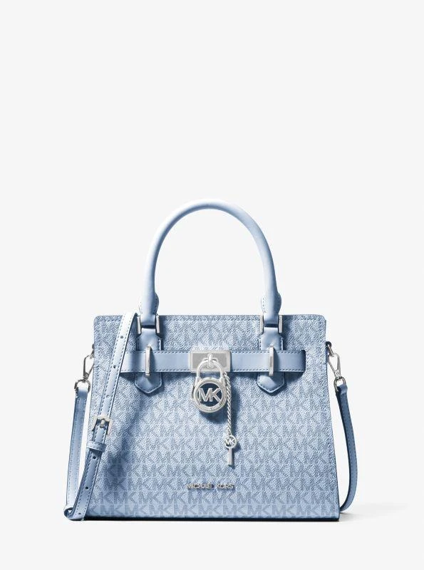 Michael Kors Hamilton Small Signature Logo Satchel