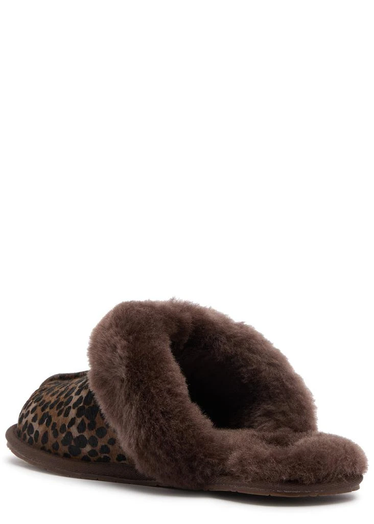 UGG Scuffette Caspian printed calf-hair slippers 2