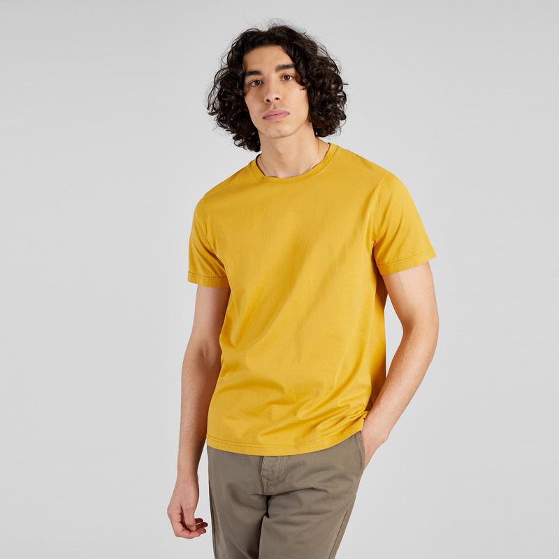 L'Exception Paris Organic cotton T-shirt Gold L'EXCEPTION PARIS