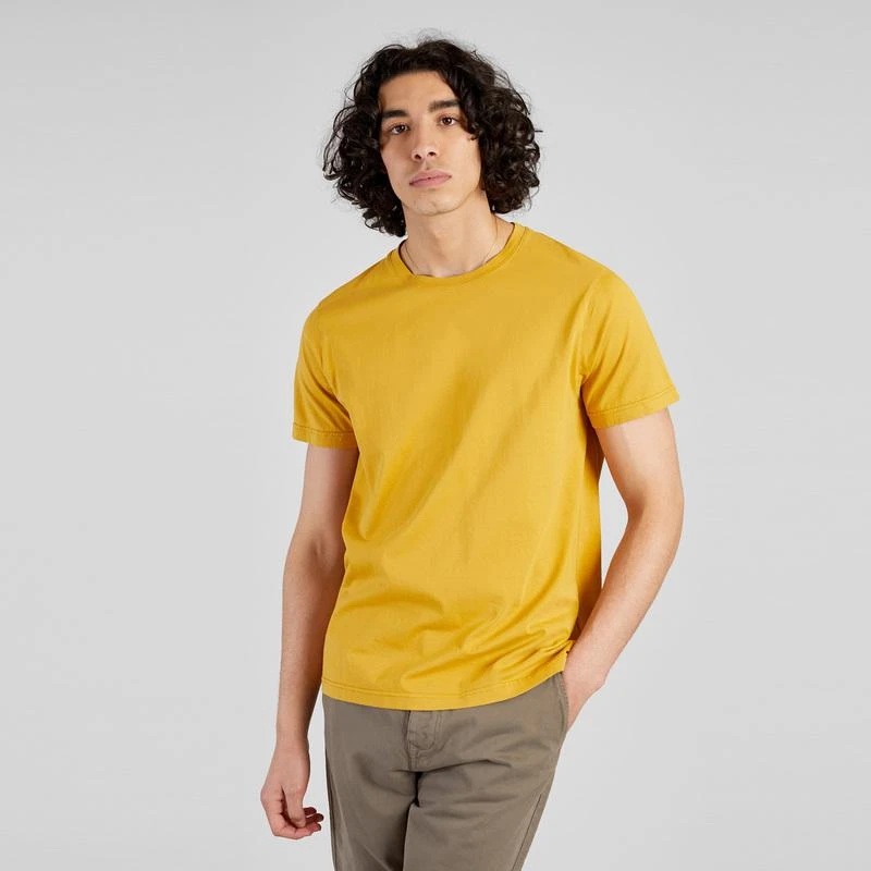 L'Exception Paris Organic cotton T-shirt Gold L'EXCEPTION PARIS 1