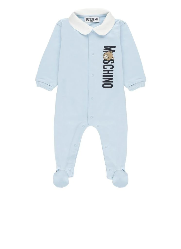 Moschino Moschino Kids Logo Printed Jumpsuits