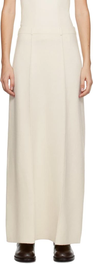 Lisa Yang Off-White Ameline Maxi Skirt 1
