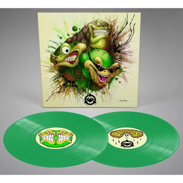 iam8bit iam8bit - Battletoads: Smash HitsÂ (Rare Store Exclusive) Coloured Vinyl 2LP (Green) 1