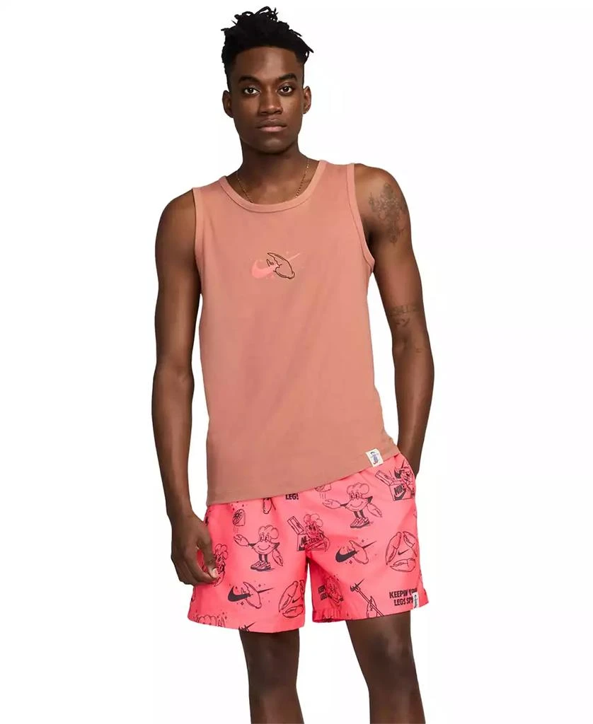 NIKE Men's Club Woven Printed 6" Shorts 6