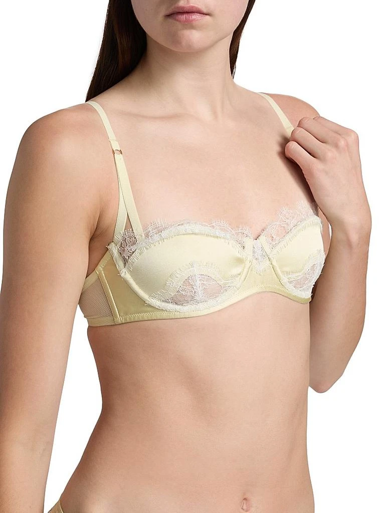 Kiki De Montparnasse Lace Inset Balconette Bra 5