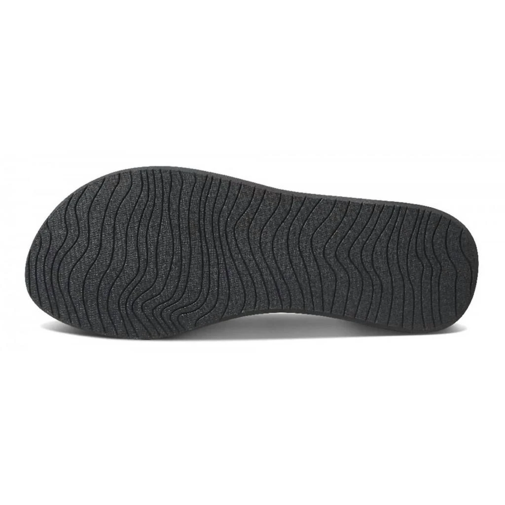 Reef Women's Ginger Flip Flop In Black 4