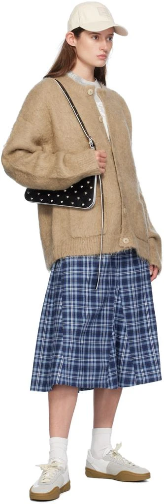 Acne Studios Beige Crewneck Cardigan 4