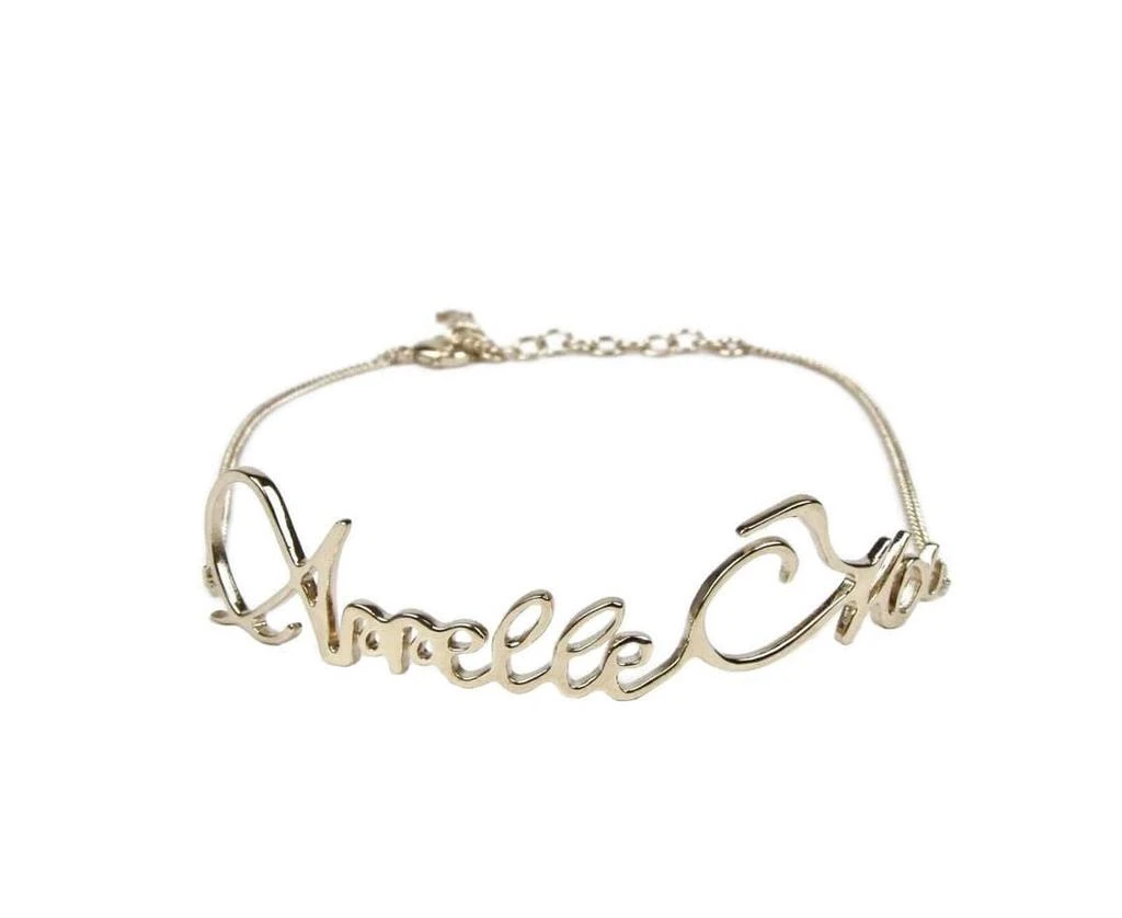 Yves Saint Laurent Women
s Brass Metal Appelle Moi Necklace