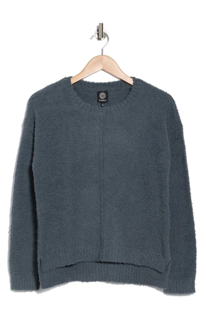 Bobeau Silky Plush Step Hem Sweater 3