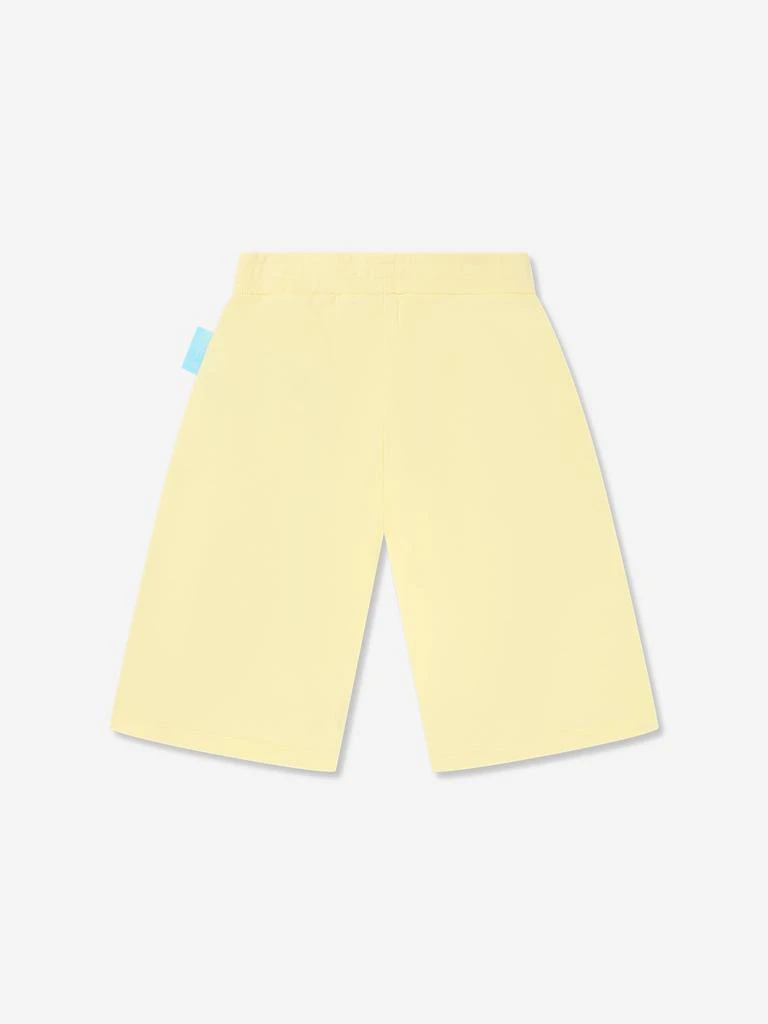 Emporio Armani Emporio Armani Boys Smurf Logo Shorts in Yellow 2