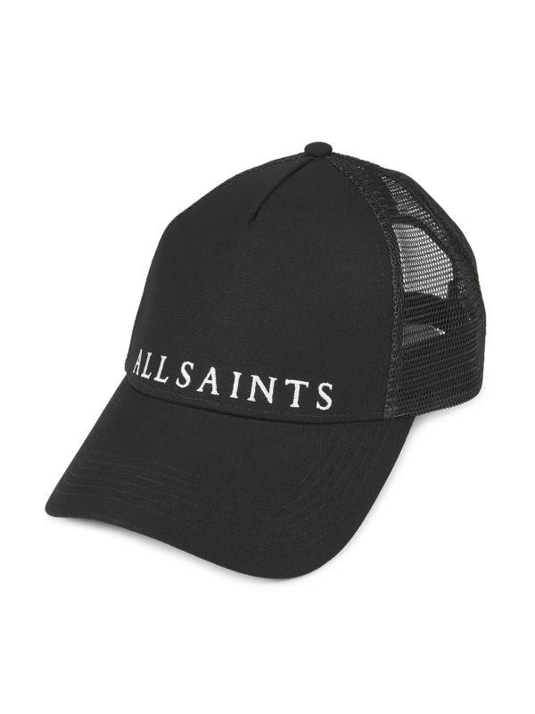ALL SAINTS State Logo Mesh Trucker Hat 1