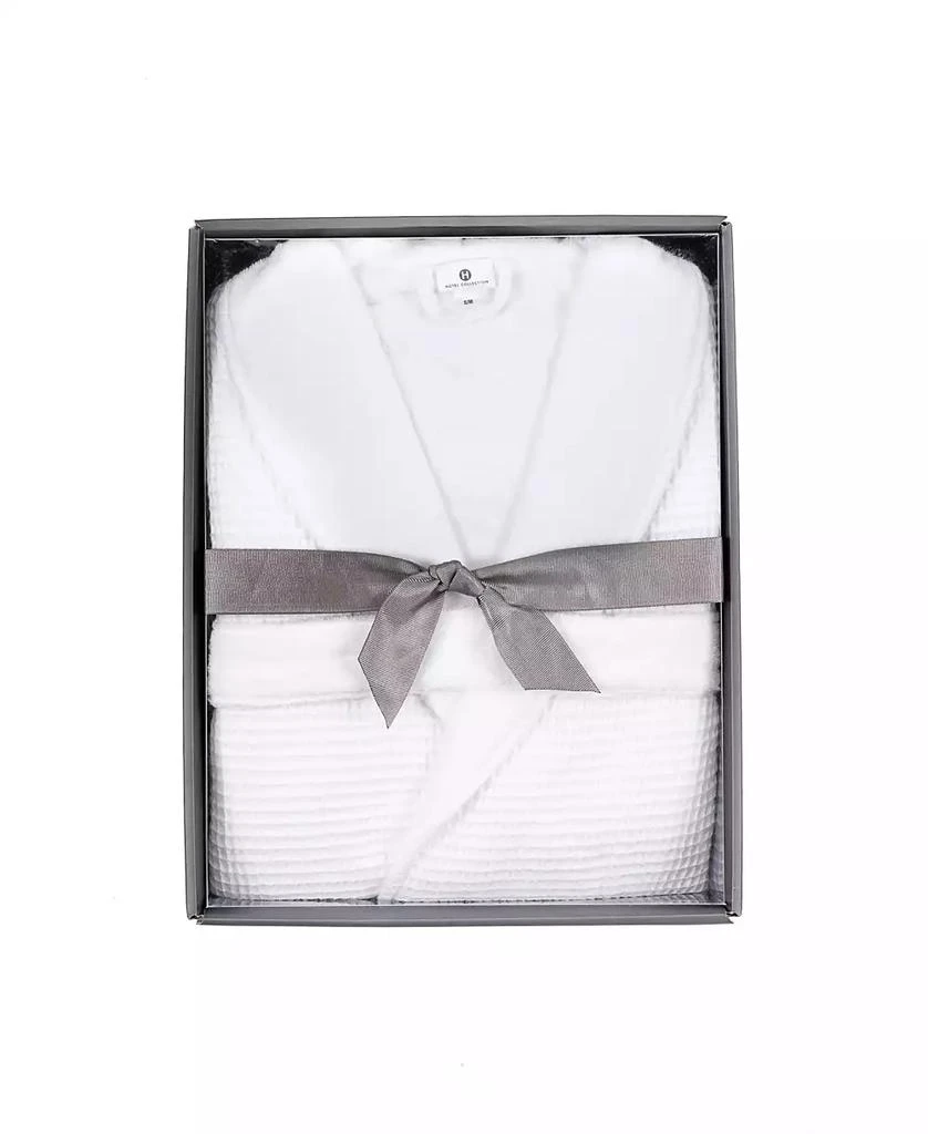 Hotel Collection Cotton Boxed Waffle Textured Bath Robe, Exclusively at Macy’s 1