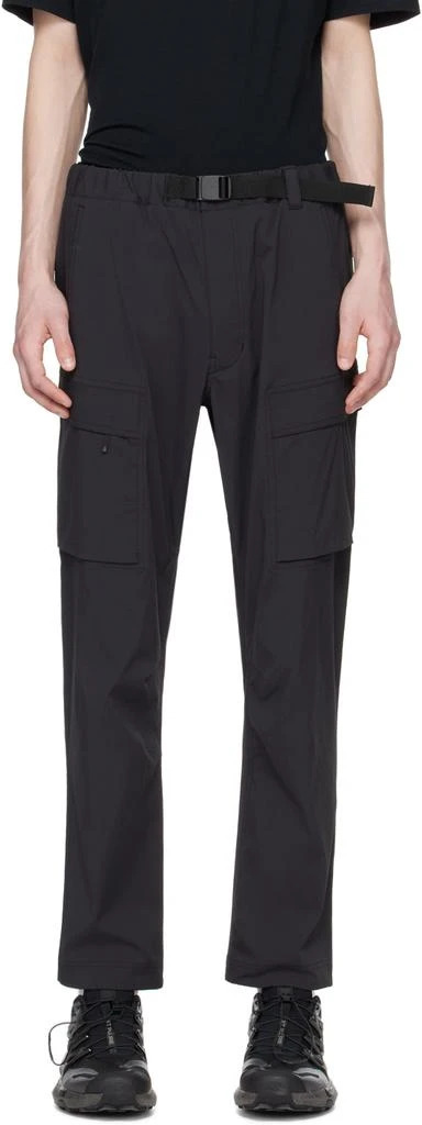 Goldwin Black Stretch Cargo Pants 1