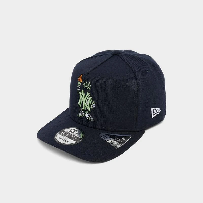 New Era New Era New York Yankees MLB 9FIFTY A-Frame Cartoon Snapback Hat 2