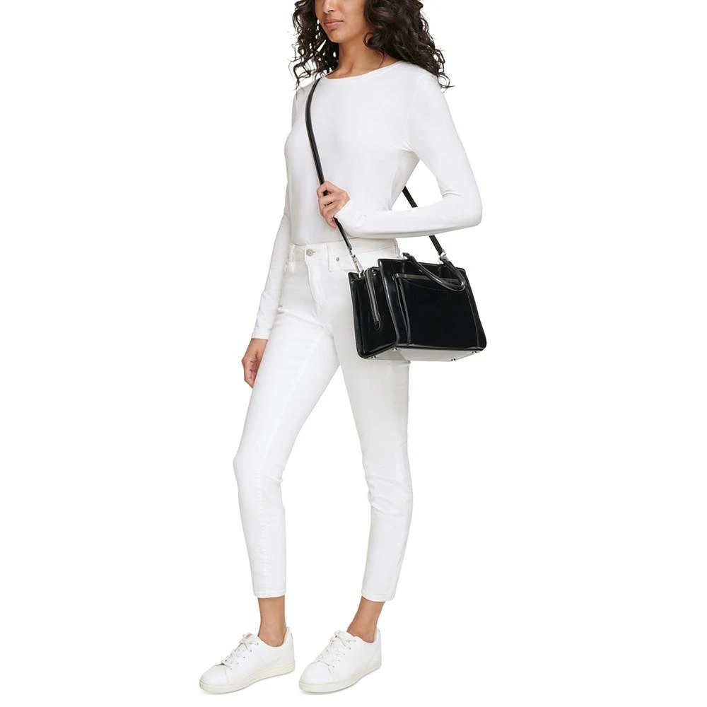 Calvin Klein Astrid Triple Compartment Convertible Satchel 6