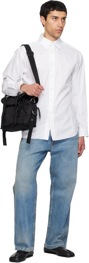 MAISON MARGIELA Black High Tech Small Messenger Bag 4