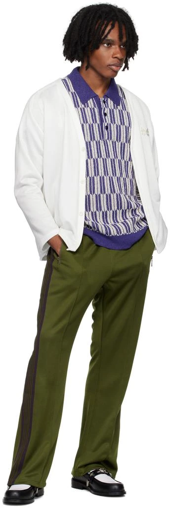Needles Khaki Bootcut Track Pants 4