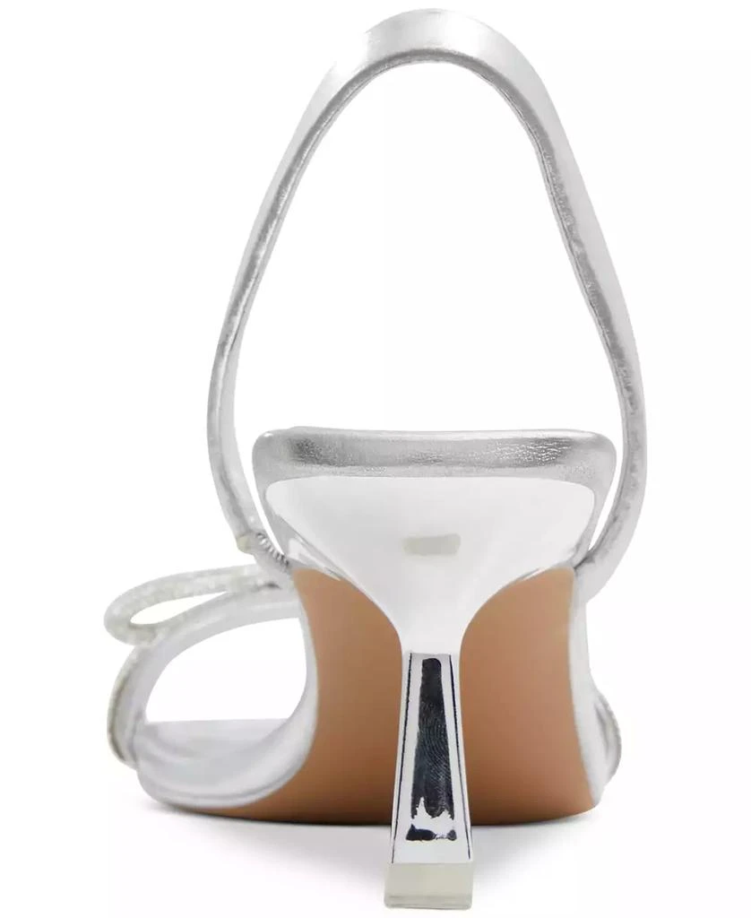 ALDO Women's Cindie Slingback Rhinestone Bow Dress Sandals 8