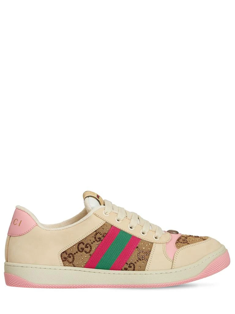 Gucci 30mm Screener Embellished Sneakers