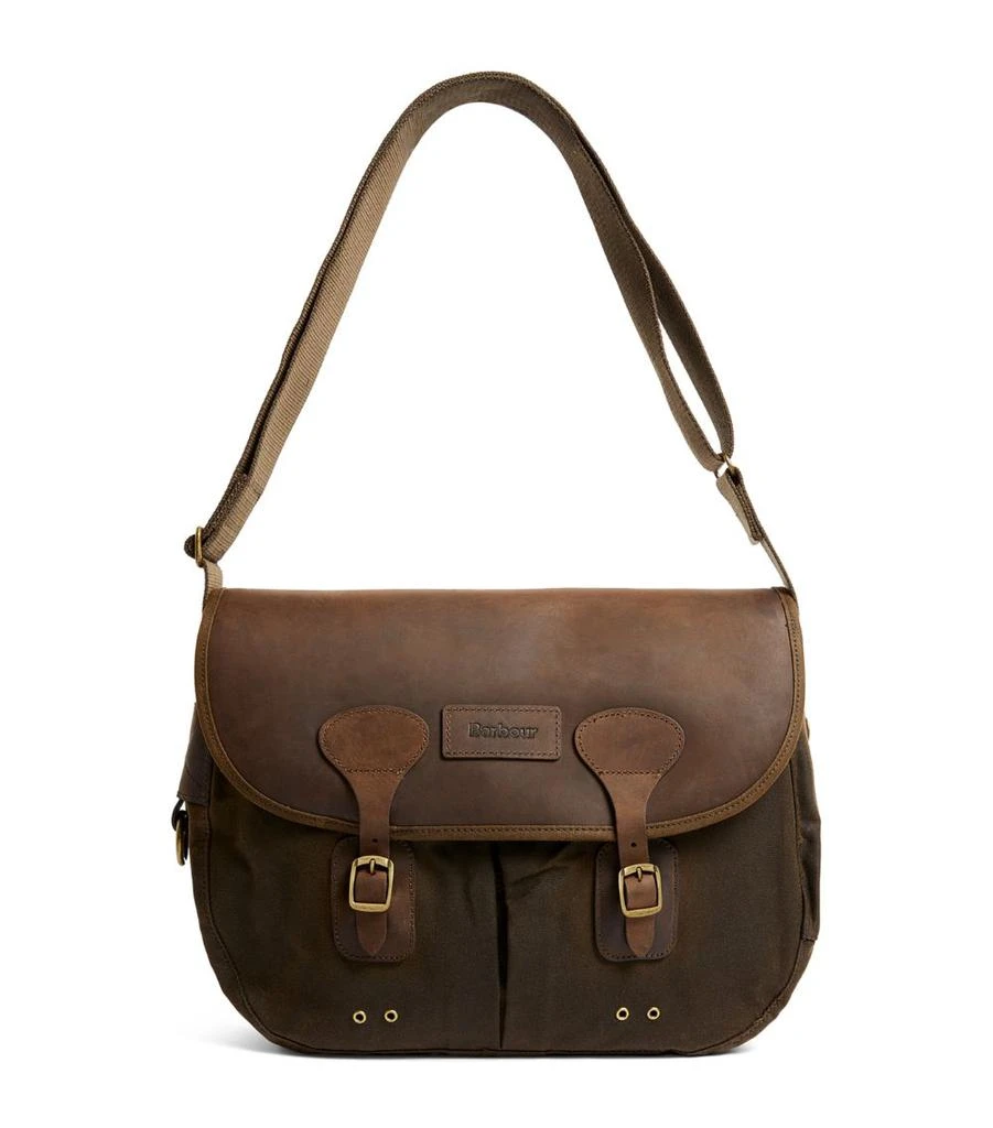 Barbour Waxed Tarras Messenger Bag 1