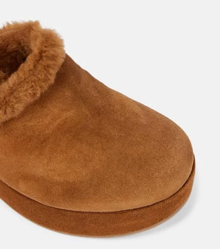 Gianvito Rossi Lyss 55 suede platform clogs 6