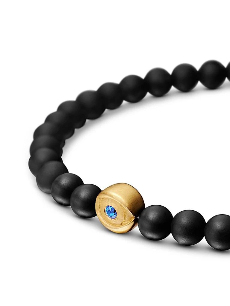 David Yurman Spiritual Beads Evil Eye Bracelet 7
