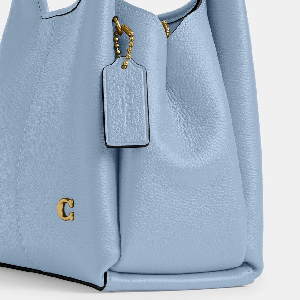 Coach Coach Lana 23 Pebble-Grain Leather Shoulder Bag 6