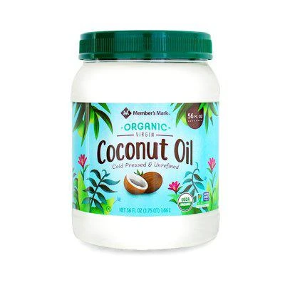 Member's Mark Member's Mark Organic Virgin Coconut Oil, 56oz. 2