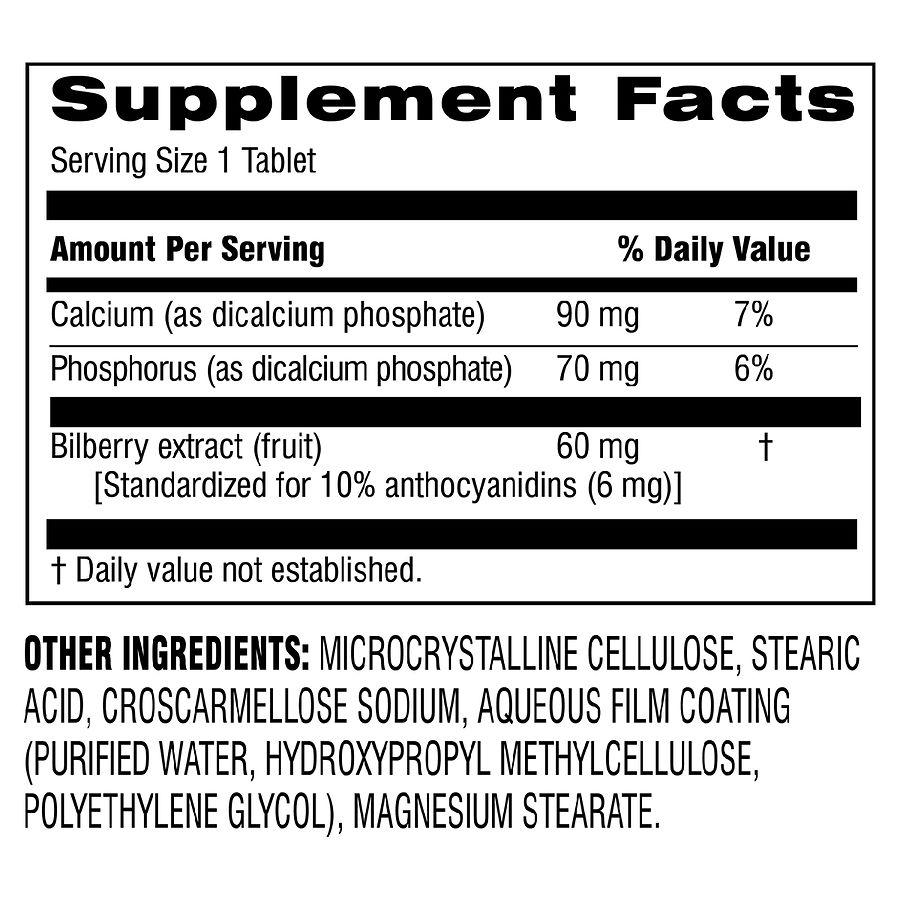 Botanic Choice Bilberry 60 mg Extract