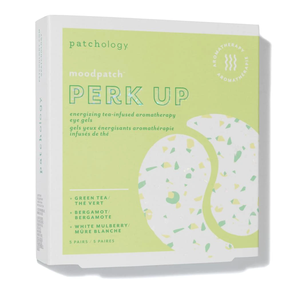 Patchology Moodpatch "Perk Up" Energizing Tea-Infused Aromatherapy Eye Gels 4