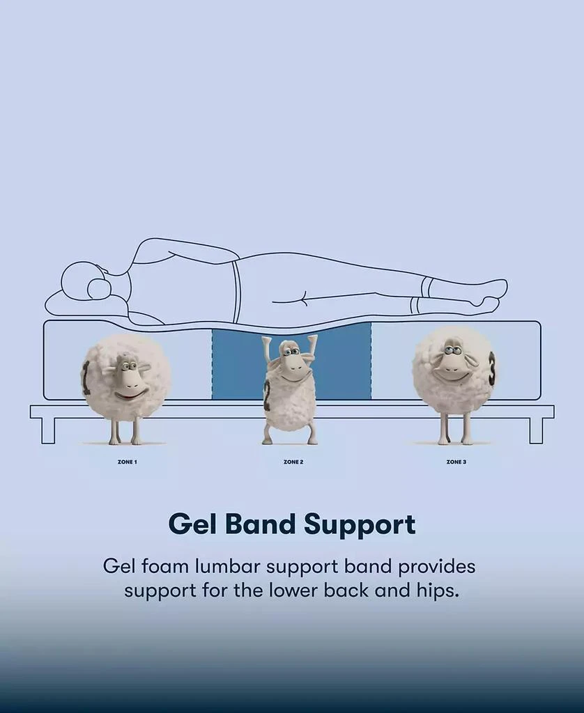 Serta Perfect Sleeper Iceland Poppy 13" Plush Tight Top Mattress Set 4