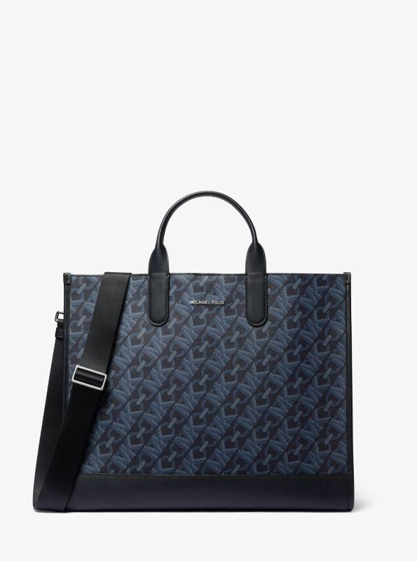 michael_kors Hudson Empire Signature Logo Tote Bag