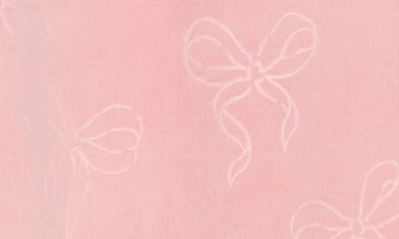 JACLYN Embossed Bow Velour Pants 4