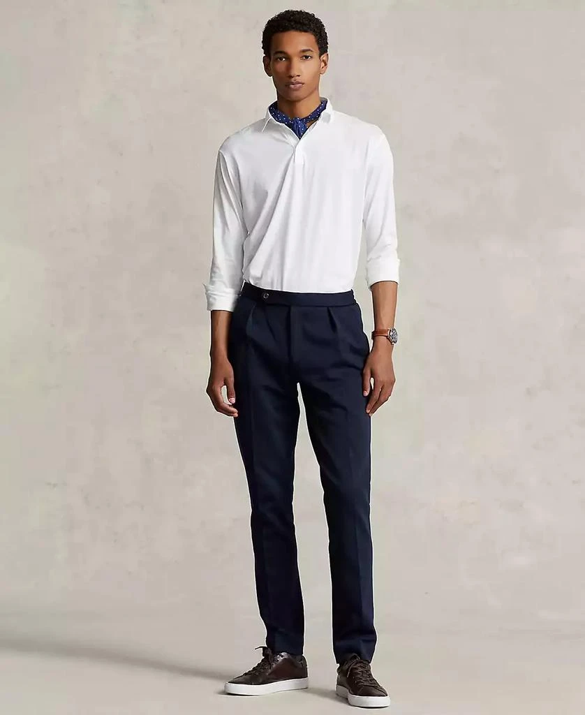 Ralph Lauren Men's Pleated Double-Knit Suit Trousers 4