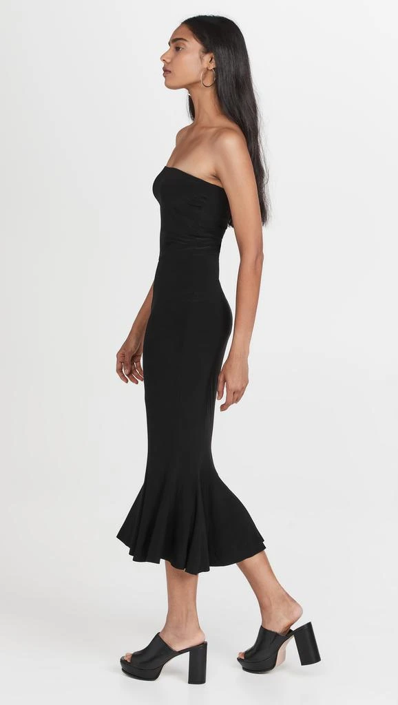 Norma Kamali Strapless Fishtail Dress 3