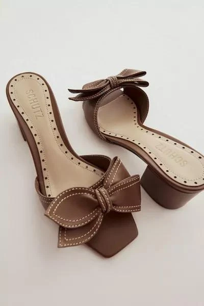 Schutz Schutz Brienne Heeled Bow Sandal 1