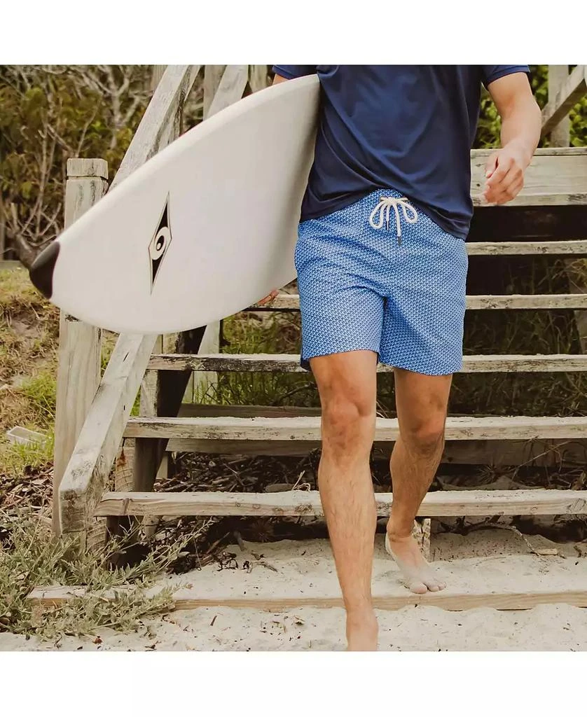 Snapper Rock Men's Geo Grid Swim Short 6