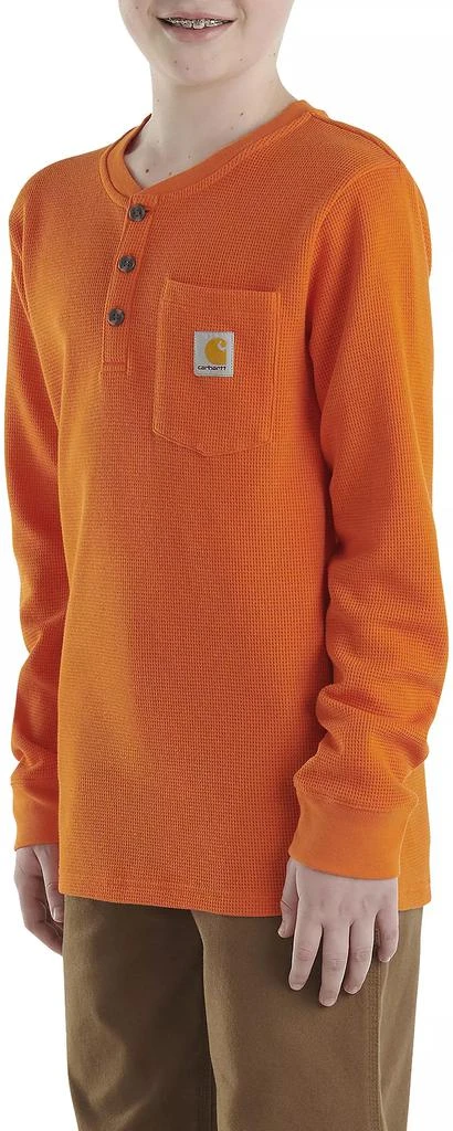 Carhartt Carhartt Little Boys' Long Sleeve Henley Pocket T-Shirt 3