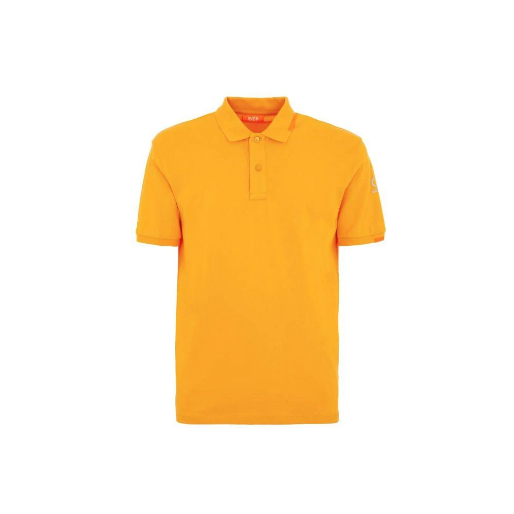 Suns Suns Orange Cotton Polo Shirt 3