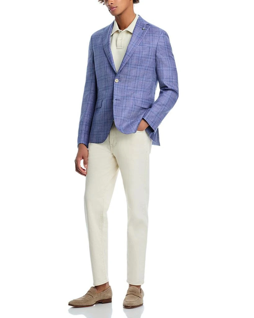 Jack Victor Loro Piana Wool, Silk & Linen Fabric Regular Fit Sport Coat 2