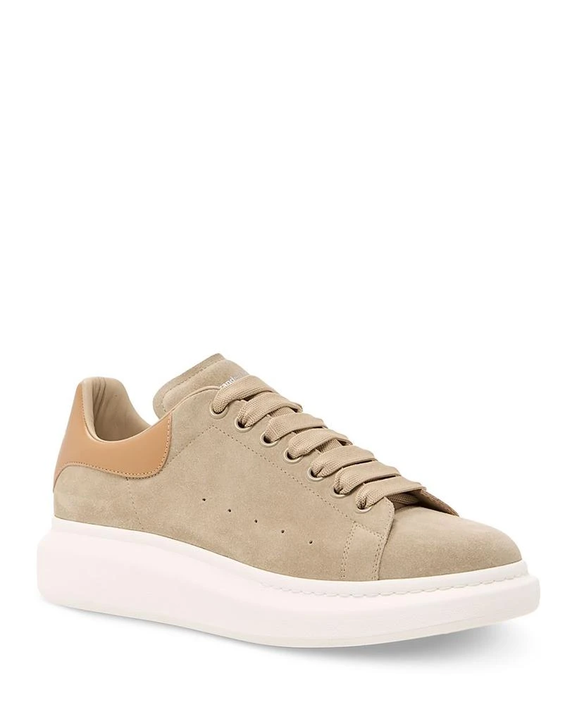 McQueen Men's Oversized Suede Sneakers 1