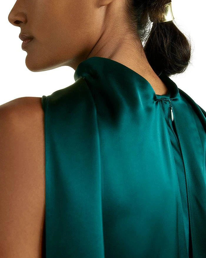 REISS Petites Fae Satin Maxi Dress 4