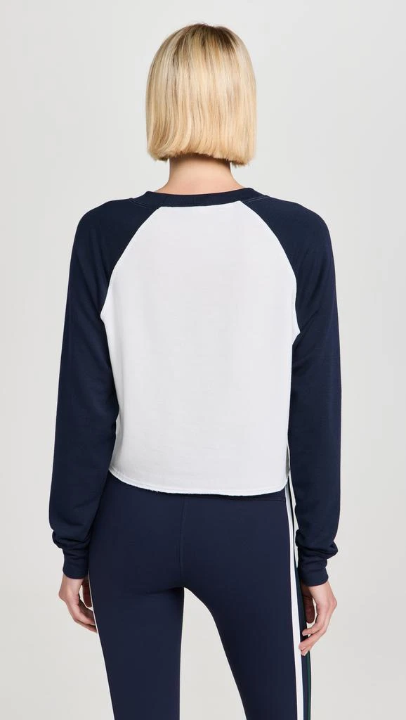 Splits59 Cropped Warm Up Fleece Sweatshirt 2