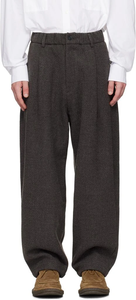 The Frankie Shop Gray Felix Trousers 1